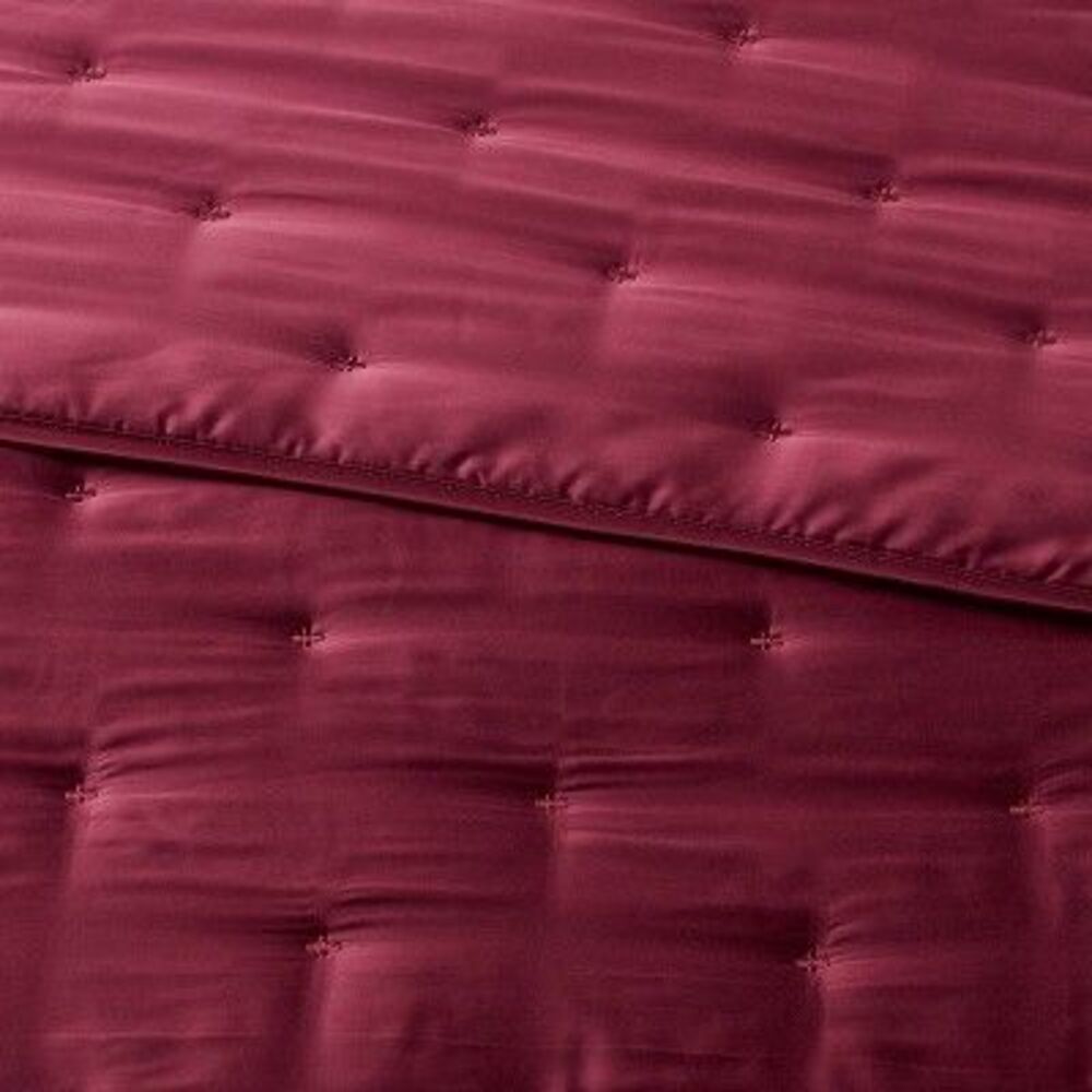 Threshold Deep Red Comforter Set - Picture 2 of 4